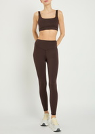 Vuori Alltheform Stretch-jersey bra Brown