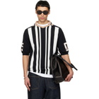 Moschino Black & White Sport Inspired Polo