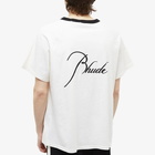 Rhude Men's Raglan T-Shirt in Vtg White