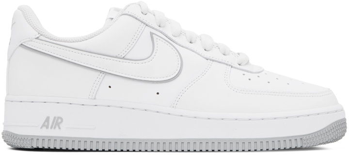 Photo: Nike White Air Force 1 '07 Sneakers