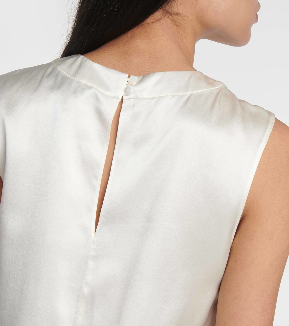 Nili Lotan Davy silk satin top