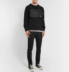 1017 ALYX 9SM - Sling Faille-Panelled Cotton-Jersey Sweatshirt - Men - Black