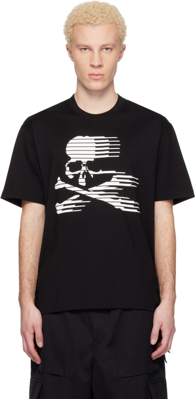 Photo: MASTERMIND WORLD Black MW Motion Skull SS T-shirt