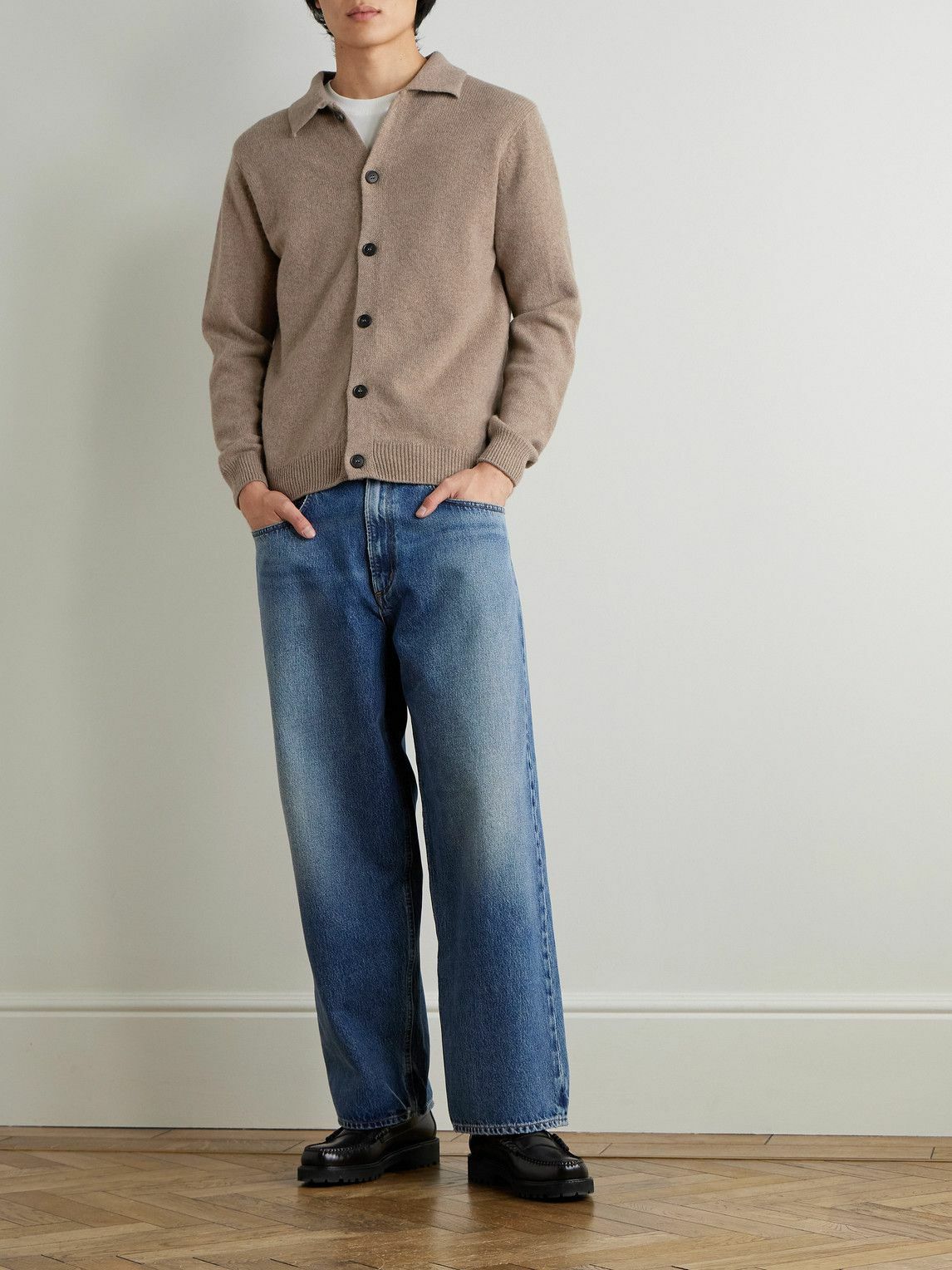 Sunspel - Wool Cardigan - Neutrals