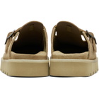 Clarks Originals Beige Meare Moc Slip-on Loafers