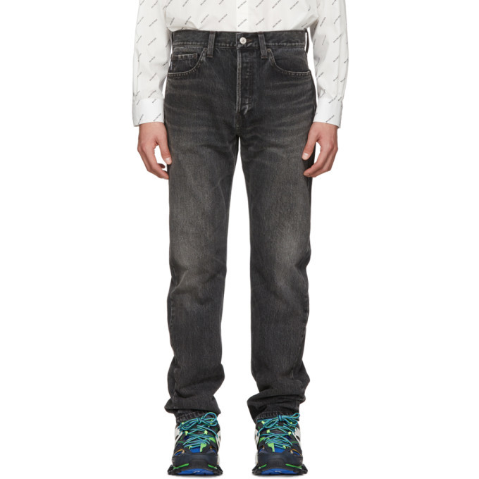 Photo: Balenciaga Black Standard Fit Jeans