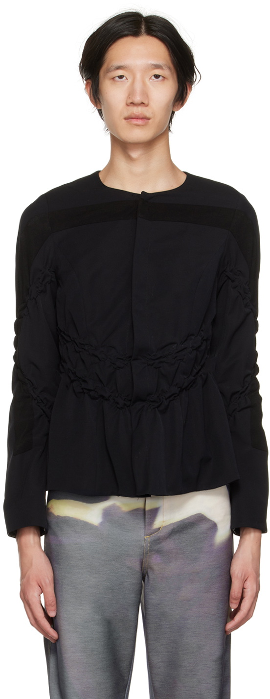 PONDER.ER SSENSE Exclusive Black Bolt Jacket