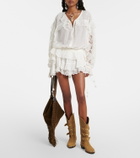 Isabel Marant Nowana cotton and silk blouse