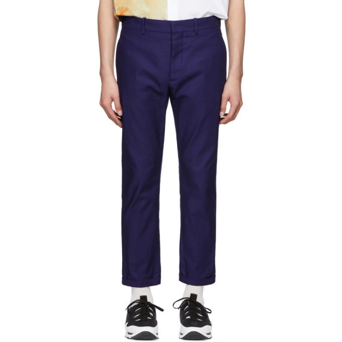 Photo: Marni Blue Canvas Trousers