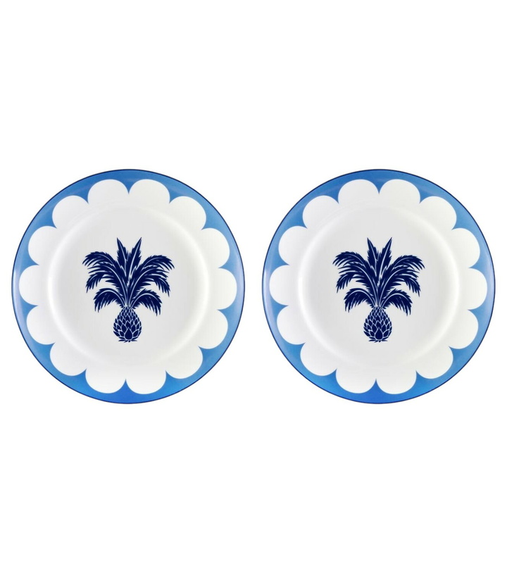 Photo: Aquazzura Casa Jaipur set of 2 dessert plates