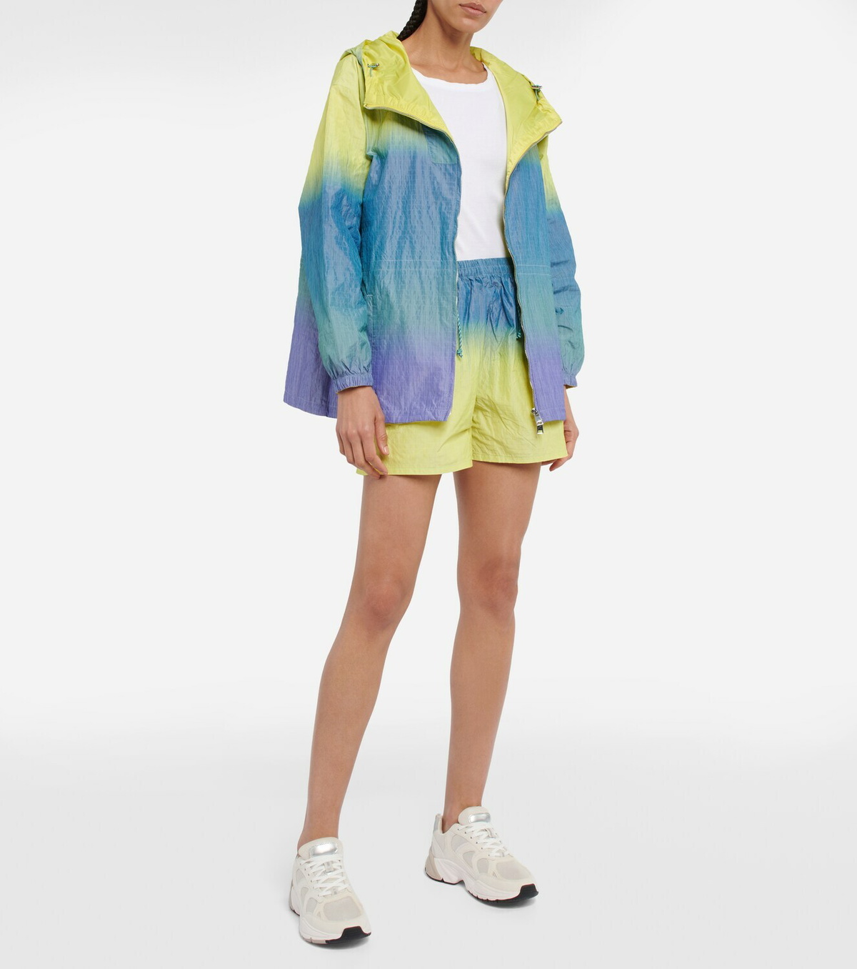 Tory Sport Gradient hooded jacket
