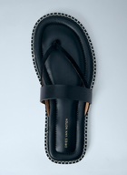 Dries Van Noten Leather Thong Sandals