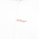 Off-White Men's Scratch Arrow Popover Hoodie in White