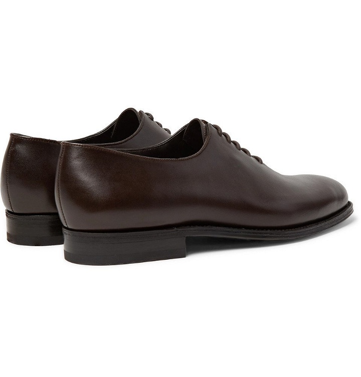 Photo: J.M. Weston - Rémi Whole-Cut Leather Oxford Shoes - Dark brown
