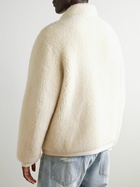 God's True Cashmere - T-Bird Cashmere-Fleece Jacket - Neutrals
