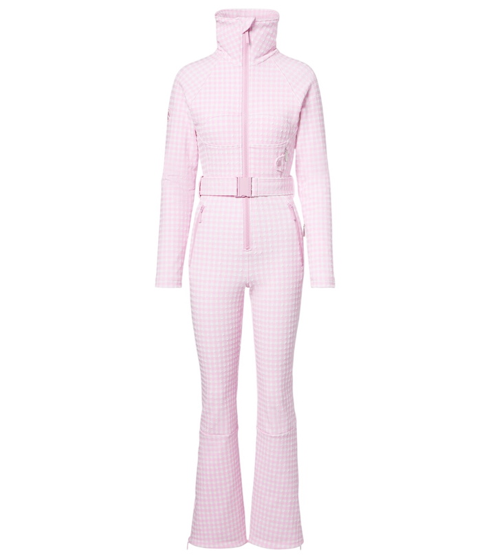 Photo: Cordova Chatel gingham ski suit