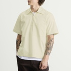 Universal Works Men's Broadcloth Ewan Shirt in Ecru