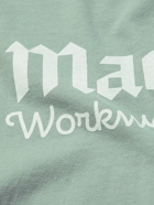 Manresa - Logo-Print Cotton-Jersey T-Shirt - Green
