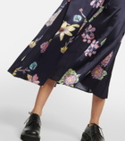 Gabriela Hearst Jane floral silk midi dress