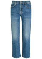 Mother The Mid Rise Rambler Slim Straight-leg Stretch-denim Jeans Indigo