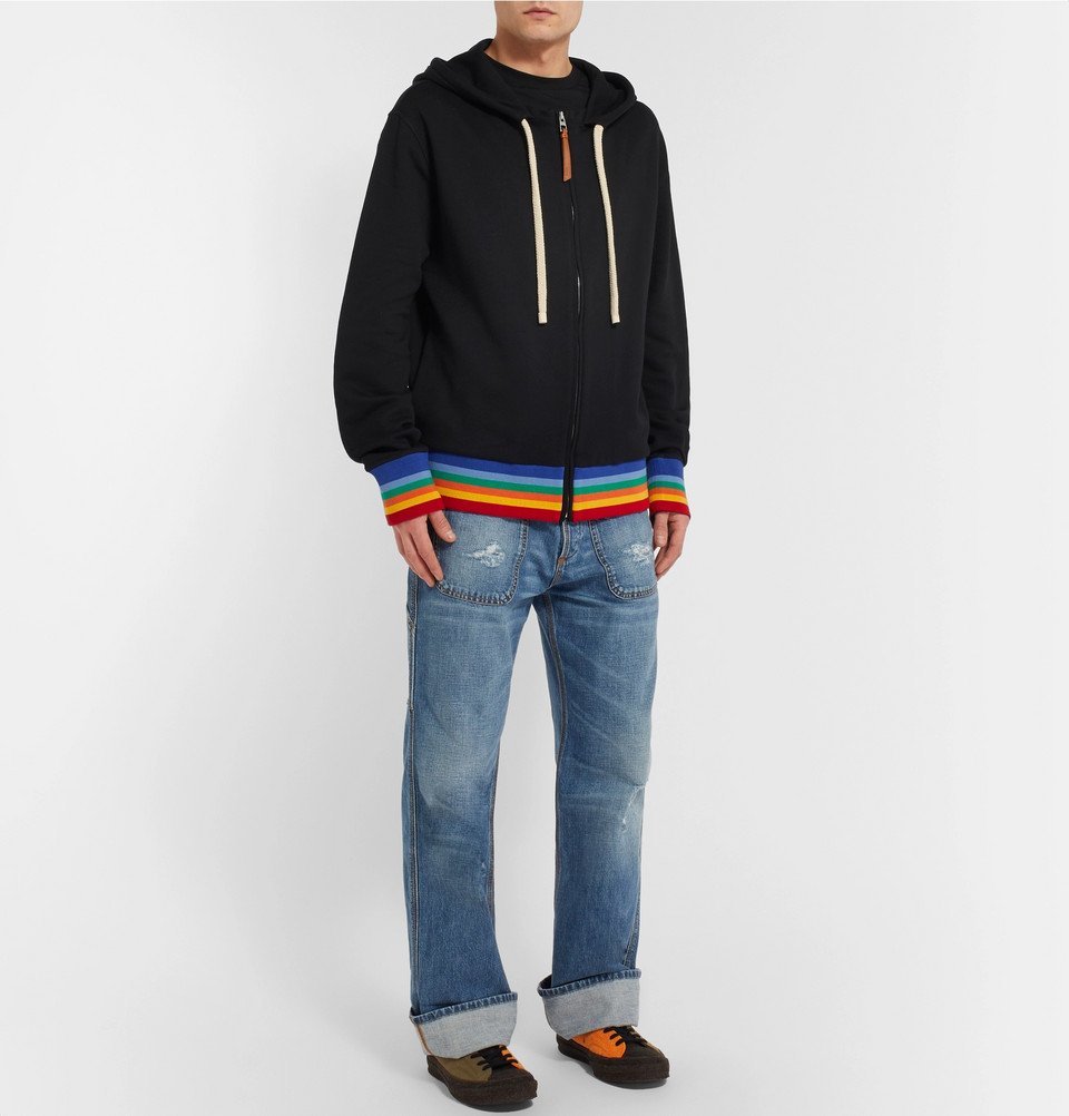 Men's Hoodie With Logo Print by Loewe