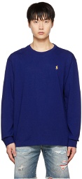 Polo Ralph Lauren Blue Printed Long Sleeve T-Shirt