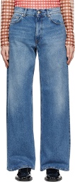 Molly Goddard Blue Joan Jeans