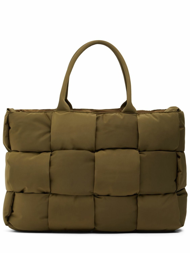 Photo: BOTTEGA VENETA - Large Arco Padded Tech Tote Bag