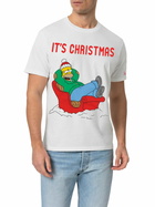 MC2 Saint Barth Winter Cotton T-shirt Arnott With Homer Relax Print | The Simpson Special Edition