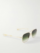 DITA - Aviator-Style Gold-Tone and Acetate Sunglasses