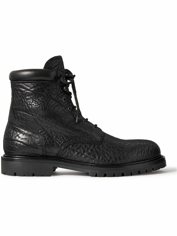 Photo: Officine Creative - Boss Full-Grain Leather Boots - Black