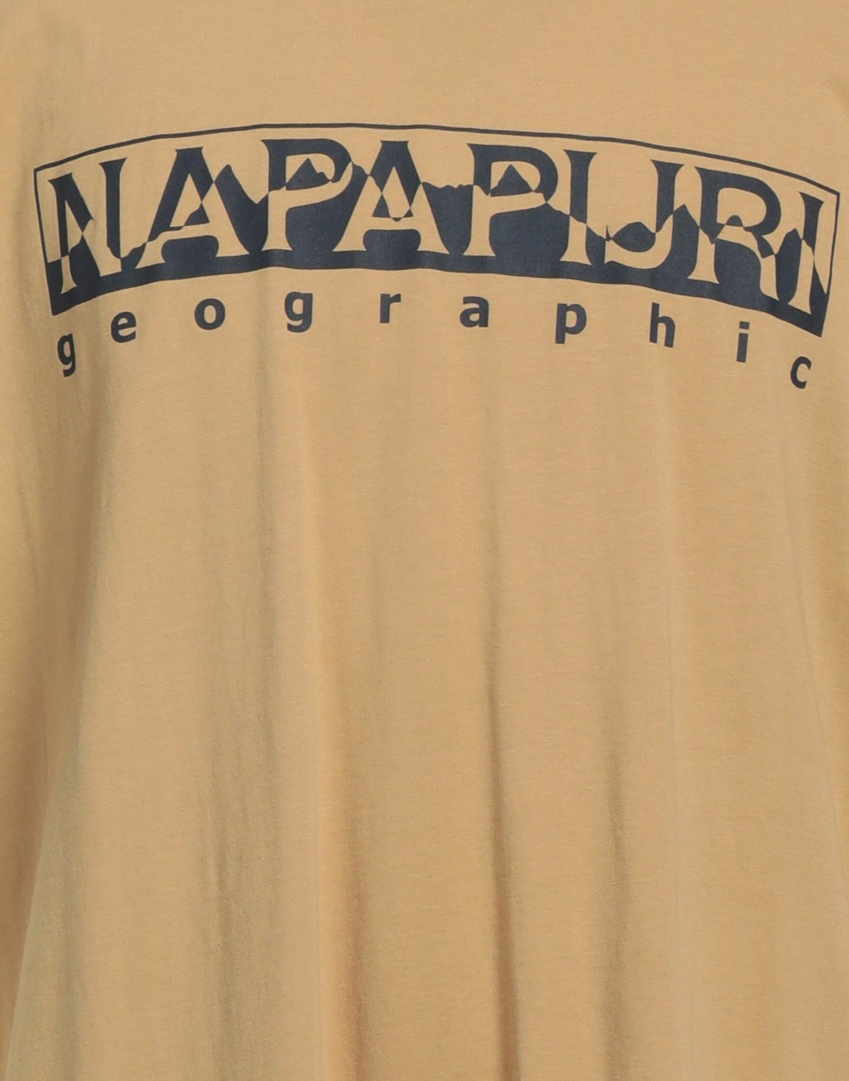 Napapijri Mens T-shirt Mustard