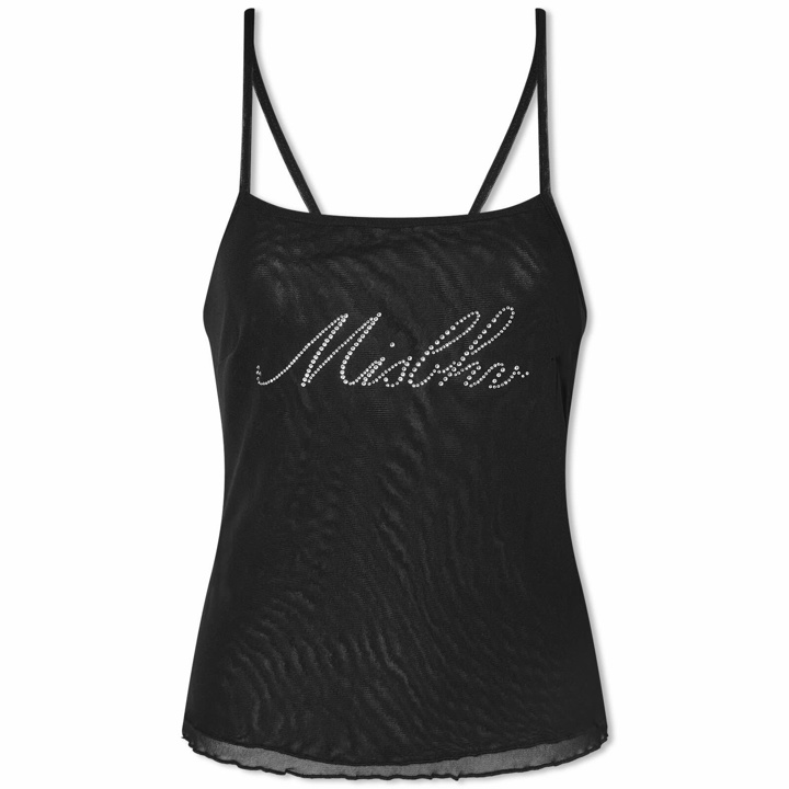 Photo: MISBHV Women's Crystal Mesh Top in Black