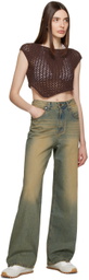 TheOpen Product Blue High Waist Jeans