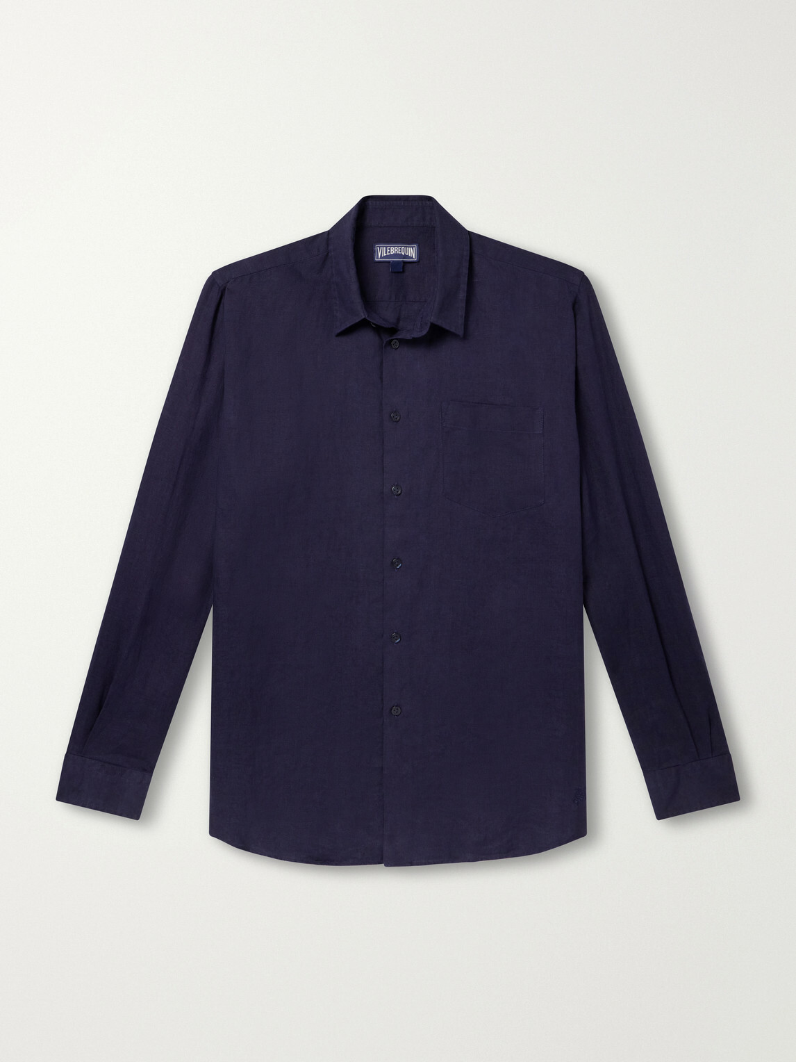 Vilebrequin - Linen Woven Shirt - Blue