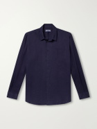 Vilebrequin - Linen Woven Shirt - Blue