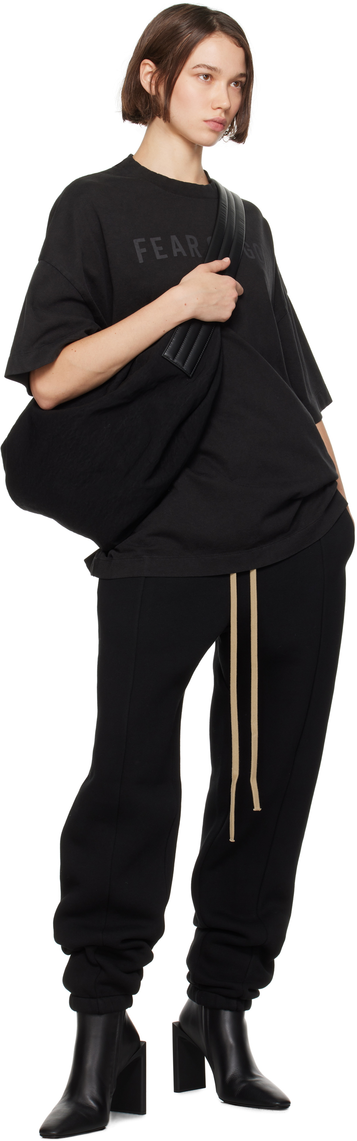 Fear of God Black Nylon Large Shell Bag Fear Of God