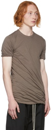 Rick Owens Taupe Double T-Shirt