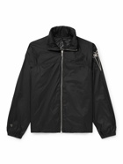 Rick Owens - Champion Mountain Embroidered Recycled-Shell Jacket - Black