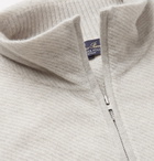 Loro Piana - Roadster Cashmere Half-Zip Sweater - Men - Neutral