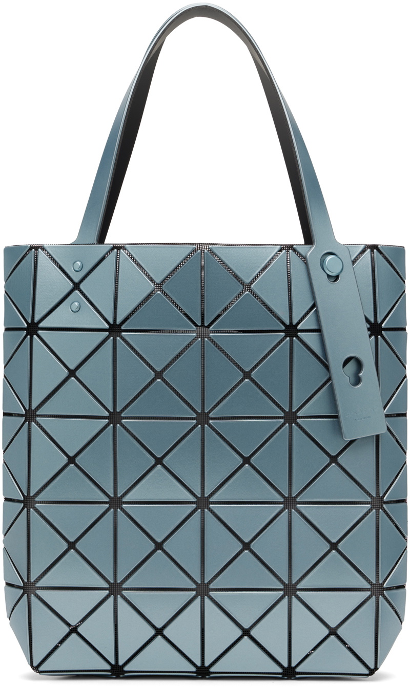 BAO BAO ISSEY MIYAKE Blue Lucent Boxy Tote