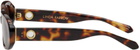 LINDA FARROW Tortoiseshell Cara Sunglasses