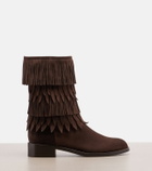 Aquazzura Maverick fringed suede boots