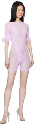 Poster Girl Purple Vanderbilt Play Jumpsuit
