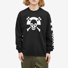 Neighborhood Men's LS-5 Long Sleeve T-Shirt in Black