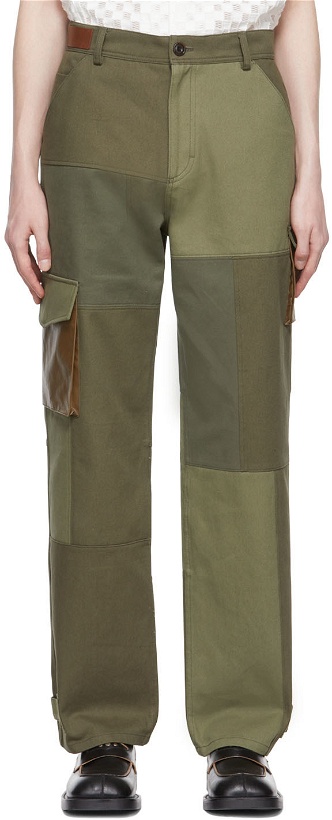 Photo: Andersson Bell Green Cotton Cargo Pants