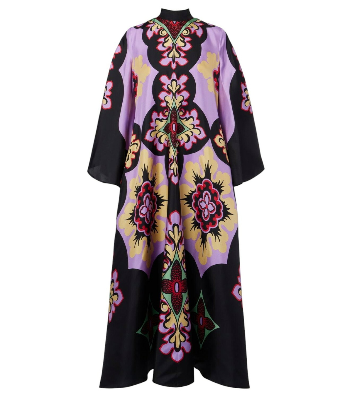 La DoubleJ Roy floral silk twill maxi dress La DoubleJ