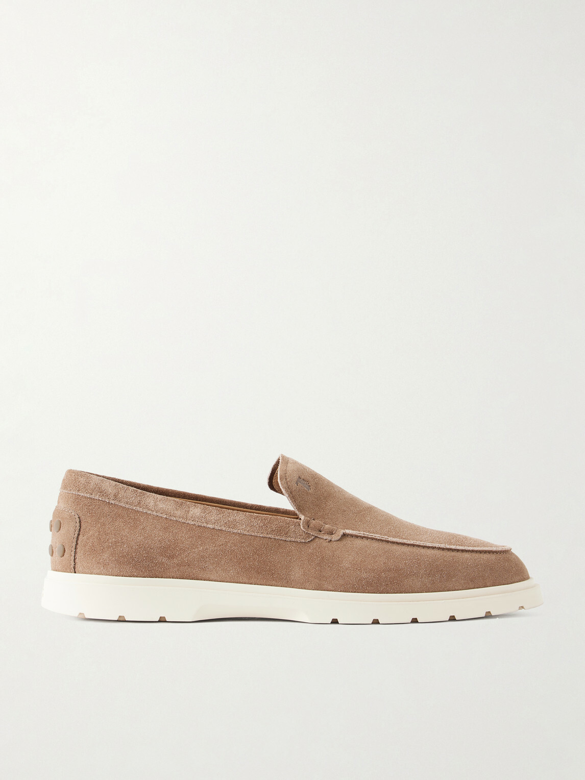 Tod's - Gommino Suede Loafers - Brown