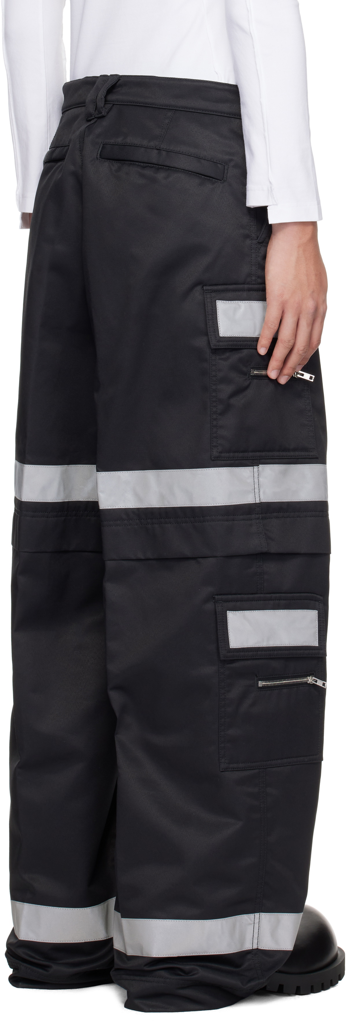 VETEMENTS Black Workwear Cargo Pants