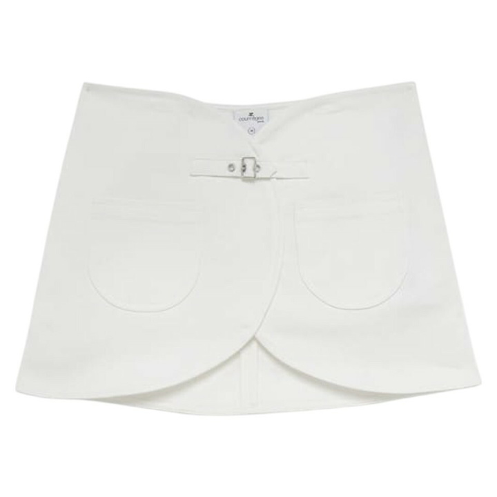 Photo: Courrèges Ellipse Denim Mini Skirt